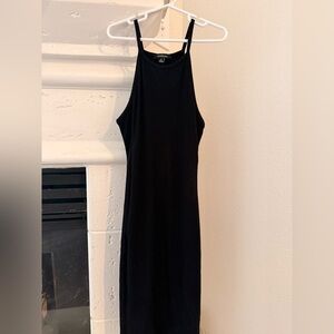 Ambiance Classic Black Midi Dress